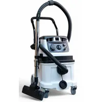 DeTec. Industriesauger mit Klopffunktion und Fernbedienung Bausauger 1600W Nasssauger