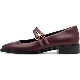 TAMARIS Da.-Ballerina für Damen, rot, Größe 40 EU