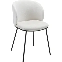 Stuhl Malea Beige Chenille Gepolstert