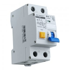 FI/LS Schalter RCBO B16A 2P 30mA 6kA Typ AC FI-Schalter LS-Schalter Doktorvolt 5583