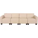 MCW Modular 4-Sitzer Sofa Couch Moncalieri ~ creme