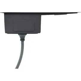 vidaXL Handgefertigte Küchenspüle Edelstahl vidaXL