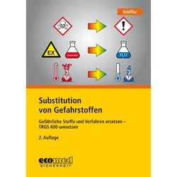 Substitution Von Gefahrstoffen - Birgit Stöffler  Kartoniert (TB)