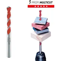 Alpen Hartmetall-Mehrzweckbohrer, Bohrer-⌀: 12 mm