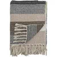 Bloomingville Isnel Kuscheldecke 130 x 160 cm Braun/Beige