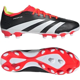 adidas Predator 24 League Low MG Herren Core Black/Cloud White/Solar Red 48