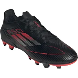 adidas F50 Club FG/MG CBLACK/IRONMT/LUCRED, 39 1⁄3