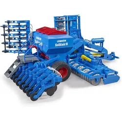 Bruder 02026 - Lemken Solitair 9-1:16 Sämaschine Anhänger Landwirtschaft Traktor Zubehör