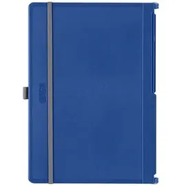 Sax design Klemmbrett 2-750-22 DIN A5 auf DIN A4 blaubeere Kunststoff, 1 St.