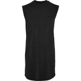URBAN CLASSICS Modal Ded Shoulder Kleid Black XS