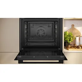 Neff Backofen-Set 5Heizarten LED-Display Elektrokochfeld 80cm