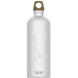 Sigg Trinkflasche MyPlanet Path Plain Silber 1 l
