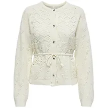 Only ONLELKE Strickjacke Creme XL