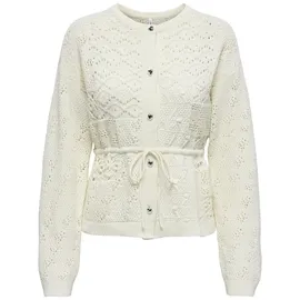 Only ONLELKE Strickjacke Creme XL