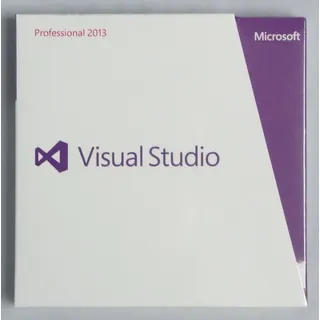 Microsoft Visual Studio 2013 Professional - Box-Vollversion mit DVD - Deutsch -