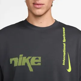 Nike U NSW TEE M90 SWOOSH SPORT grau S