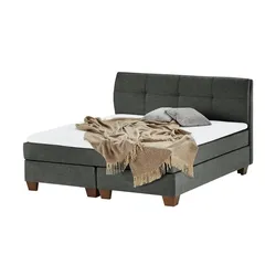 SKAGEN BEDS Boxspringbett  Vegg ¦ grau ¦ Maße (cm): B: 165 H: 112,5