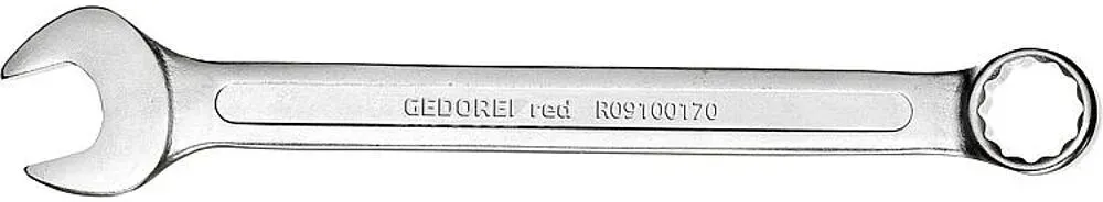 Red GEDORE Ring-Maulschlüssel SW 16 (abgewinkelt)