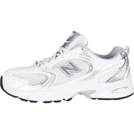New Balance 530 White/Silver Metallic 44