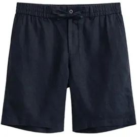 GANT Linen Regular Fit Abendblau XL