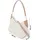 Michael Kors Jet Set Clutch Kunstleder Beige/Braun