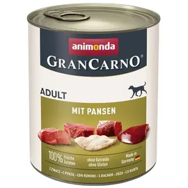 Animonda GranCarno Hundenassfutter Adult Pansen 800 g