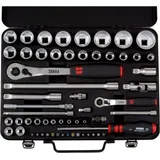 Würth Steckschlüsselsatz 1/4 + 1/2 Zoll 59-tlg.