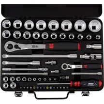 Würth Steckschlüsselsatz 1/4 + 1/2 Zoll 59-tlg.