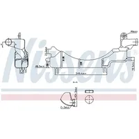 Nissens Ausgleichsbehälter, Kühlmittel [Hersteller-Nr. 996334
