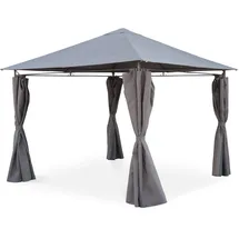 sweeek Pergola 3 x 3 m Grau