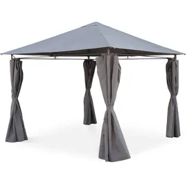 sweeek Pergola 3 x 3 m Grau