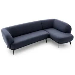 leolux Ecksofa Flint Stoff Bleu