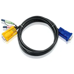 ATEN 2L-5205A - Tastatur- / Video- / Maus- / Audio-Kabel - HD-15 (VGA)