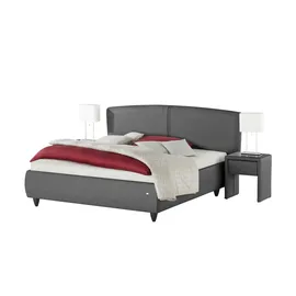 Ruf Nachttisch Tiso ¦ grau ¦ Maße (cm): B: 51 H: 58 T: 39.0