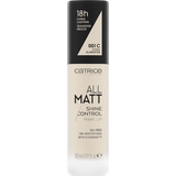 CATRICE All Matt Shine Control Make Up 30 ml Pumpenflasche Flüssigkeit 001 C Cool Alabaster