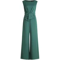 Vera Mont Damen Jumpsuit mit weitem Bein Dark Emerald,44 - 44