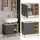 Vicco Waschtischunterschrank 60 x 54 cm Anthrazit
