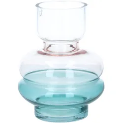 Villa Collection Vase Blumenvase 20 cm Glas mehrfarbig