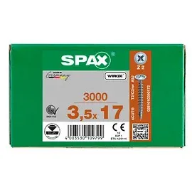 SPAX Rückwandschraube 3,5 x 17 mm 3000 Stück