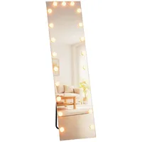 Homcom Ganzkörperspiegel 40 x 150 cm Transparent