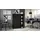 Vladon Highboard 79 x 105,5 x 35,5 cm Schwarz matt
