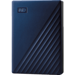 WD My Passport for Mac Festplatte, 4 TB HDD, 2,5 Zoll, extern, Blau