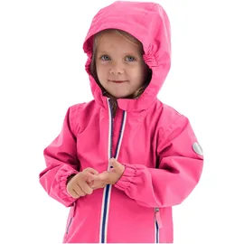 KILLTEC first instinct by killtec Unisex Baby Fios 10 Mns Jckt Funktionsjacke Regenjacke Mit Kapuze, Fuchsia, 122-128 EU