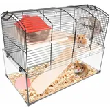 Karlie Kleintierkäfig Vitru 51,5 x 29 x 40 cm schwarz