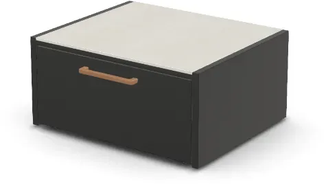 Brabura CT 80 Kamado Modul - Iron Frost / Anthrazit / Holzgriff
