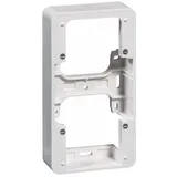Peha Aufputz-Gehäuse 2-fach ws waage/senkrecht D 80.692 W