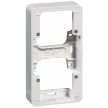 Peha Aufputz-Gehäuse 2-fach ws waage/senkrecht D 80.692 W