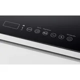 Tarrington House Induktionskochplatte IC2020ABS, mit LED-Anzeige, 31 x 38 x 4,5 cm, 220-240 V, schwarz