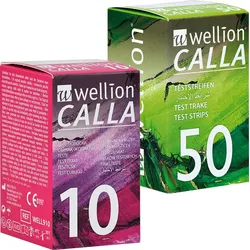 Wellion CALLA Blutzuckerteststreifen 10 Stück