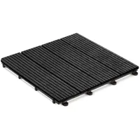 Karat gardenoutdoor KARAT Klickfliese WPC Royal Anthrazit 30 x
